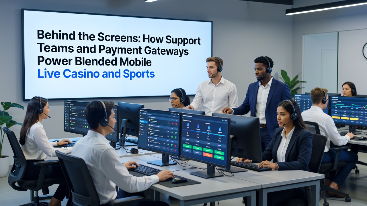 Support-Team und Zahlungsgateway-Integration in mobilen Casino- und Wett-Apps