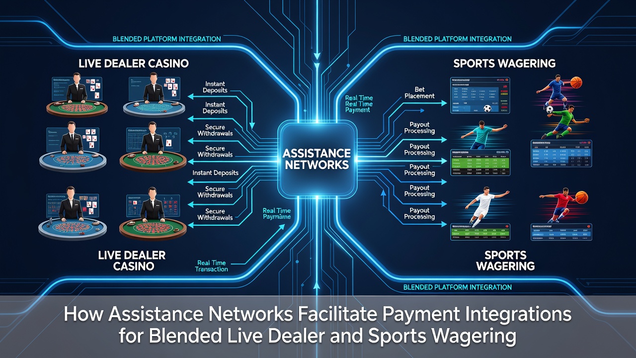 Beispiel einer mobilen App-Oberfläche mit integrierten Zahlungsoptionen für Live-Dealer und Sportwetten